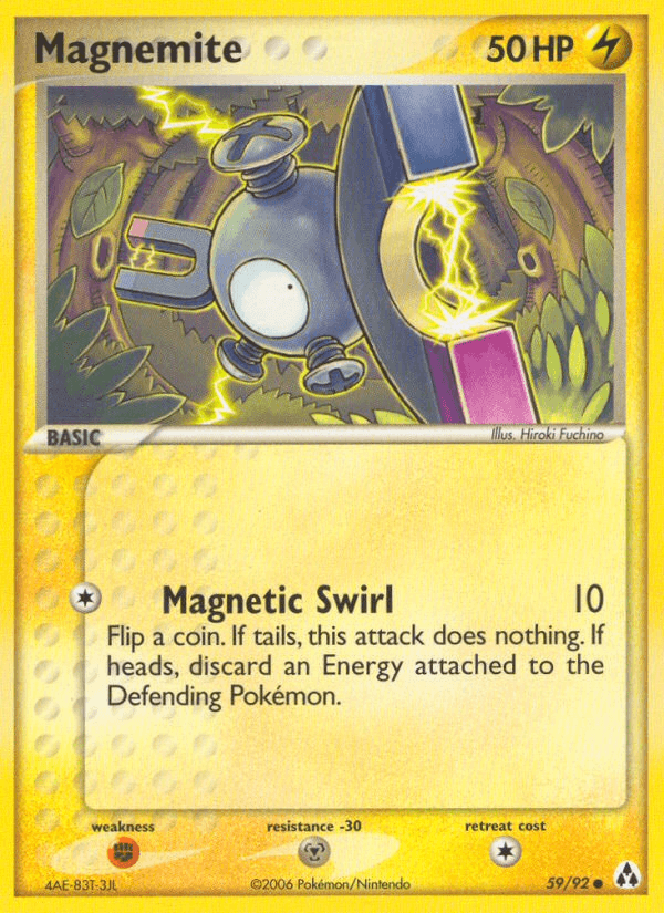 Carta Magnemite 59/92 do set Legend Maker — Pokémon TCG | Bynx