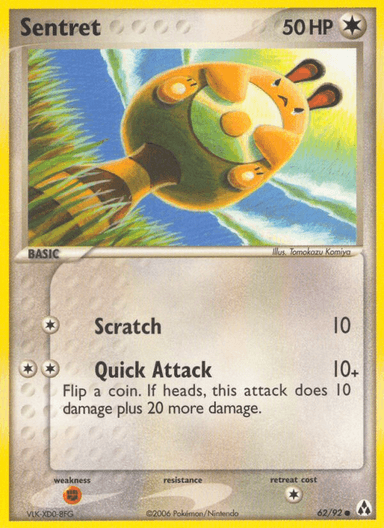 Carta Sentret 62/92 do set Legend Maker — Pokémon TCG | Bynx