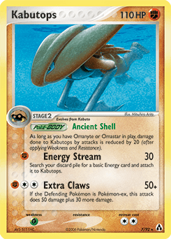 Kabutops 7/92 — Legend Maker