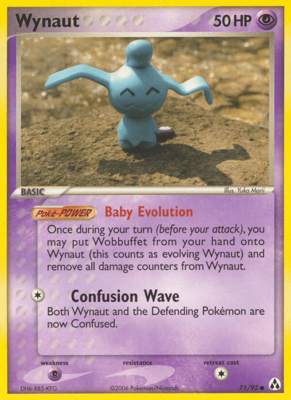 Carta Wynaut 71/92 do set Legend Maker — Pokémon TCG | Bynx