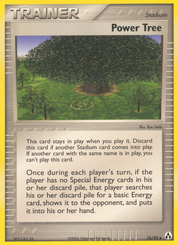Carta Power Tree 76/92 do set Legend Maker — Pokémon TCG | Bynx
