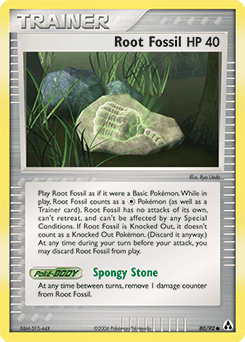 Root Fossil 80/92 — Legend Maker