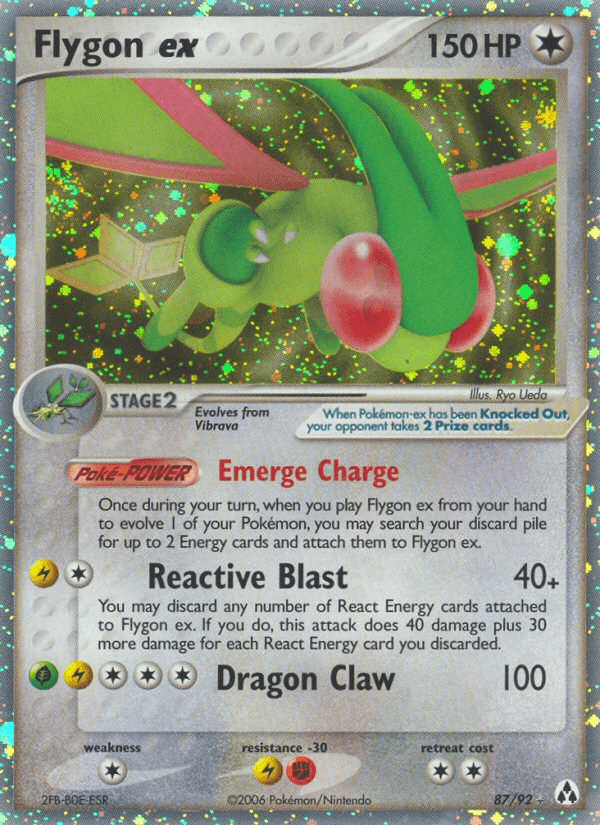 Carta Flygon ex 87/92 do set Legend Maker — Pokémon TCG | Bynx
