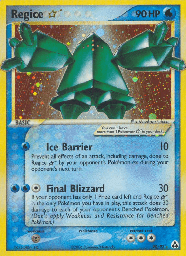 Carta Regice ★ 90/92 do set Legend Maker — Pokémon TCG | Bynx