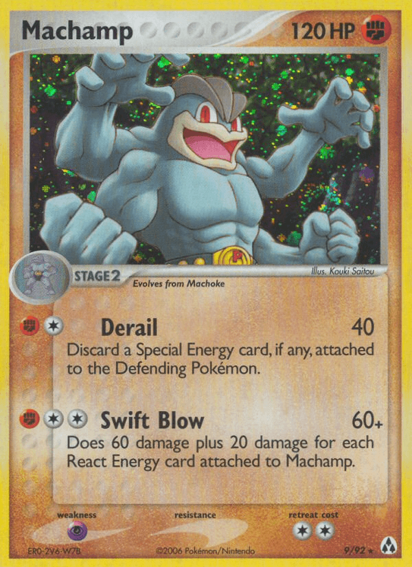 Carta Machamp 9/92 do set Legend Maker — Pokémon TCG | Bynx