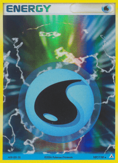 Carta Water Energy 107/110 do set Holon Phantoms — Pokémon TCG | Bynx