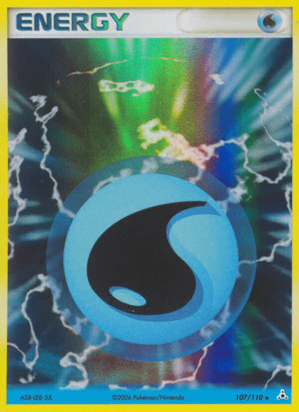 Carta Water Energy 107/110 do set Holon Phantoms — Pokémon TCG | Bynx