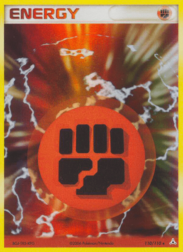 Carta Fighting Energy 110/110 do set Holon Phantoms — Pokémon TCG | Bynx