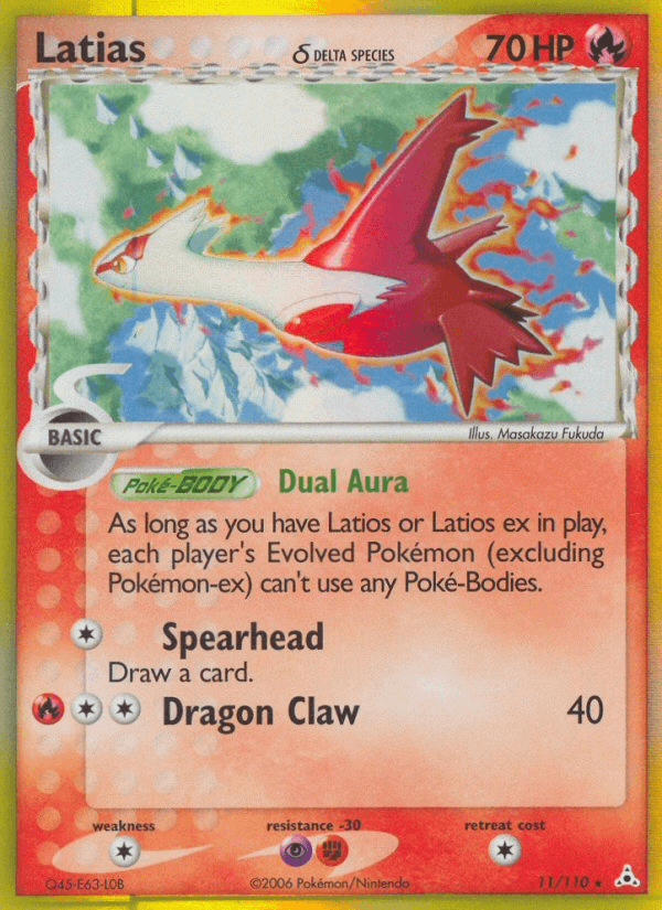 Carta Latias δ 11/110 do set Holon Phantoms — Pokémon TCG | Bynx