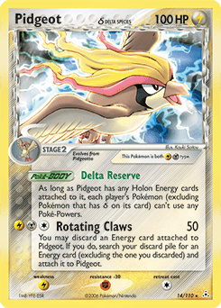 Pidgeot δ 14/110 — Holon Phantoms