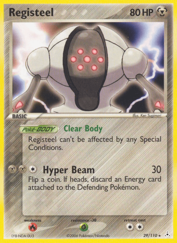 Carta Registeel 29/110 do set Holon Phantoms — Pokémon TCG | Bynx
