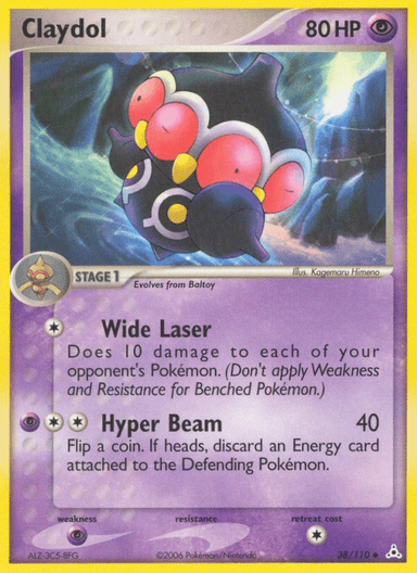 Carta Claydol 38/110 do set Holon Phantoms — Pokémon TCG | Bynx