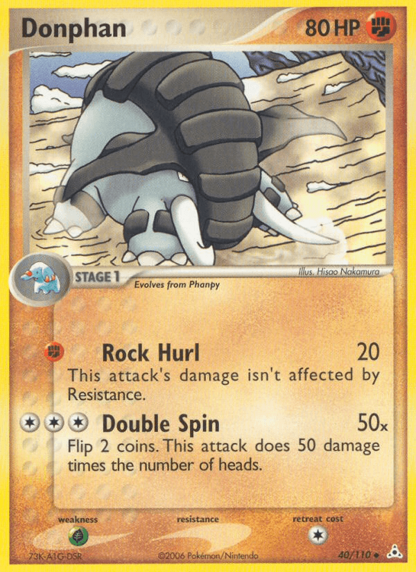 Carta Donphan 40/110 do set Holon Phantoms — Pokémon TCG | Bynx