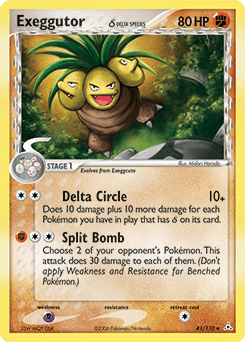 Exeggutor δ 41/110 — Holon Phantoms