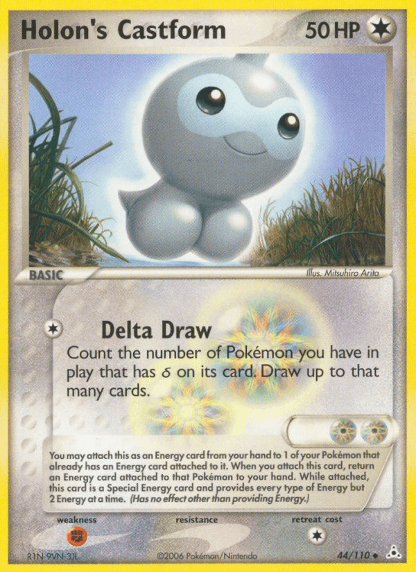 Carta Holon's Castform 44/110 do set Holon Phantoms — Pokémon TCG | Bynx