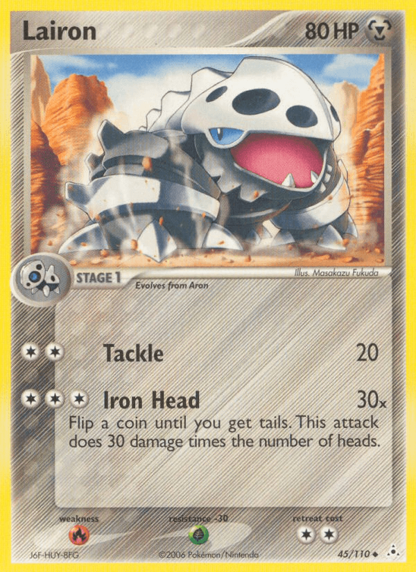 Carta Lairon 45/110 do set Holon Phantoms — Pokémon TCG | Bynx