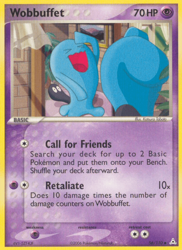 Carta Wobbuffet 56/110 do set Holon Phantoms — Pokémon TCG | Bynx