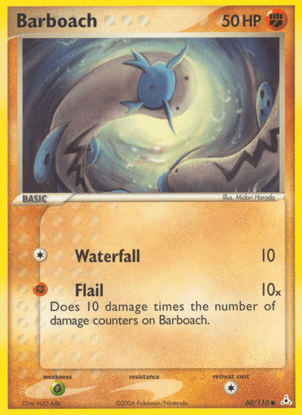 Carta Barboach 60/110 do set Holon Phantoms — Pokémon TCG | Bynx