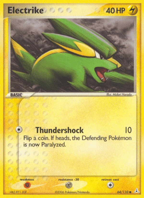 Carta Electrike 64/110 do set Holon Phantoms — Pokémon TCG | Bynx