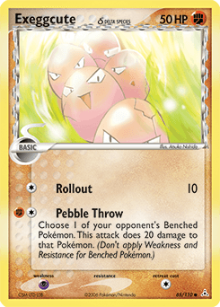 Exeggcute δ 65 — Holon Phantoms