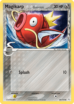 Magikarp δ 69/110 — Holon Phantoms