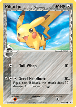 Pikachu δ 79 — Holon Phantoms
