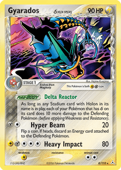 Gyarados δ 8 — Holon Phantoms