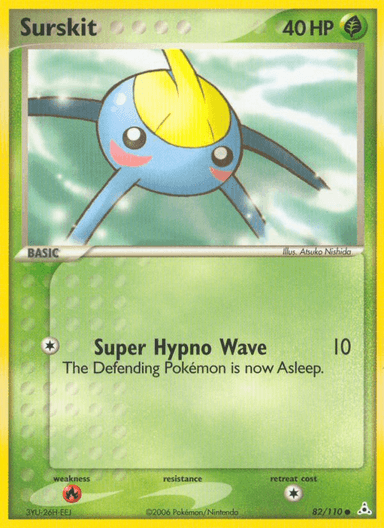 Carta Surskit 82/110 do set Holon Phantoms — Pokémon TCG | Bynx