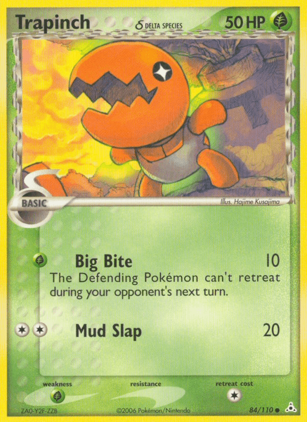Carta Trapinch δ 84/110 do set Holon Phantoms — Pokémon TCG | Bynx