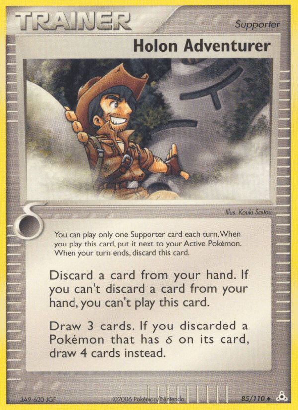 Carta Holon Adventurer 85/110 do set Holon Phantoms — Pokémon TCG | Bynx