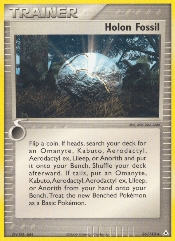 Carta Holon Fossil 86/110 do set Holon Phantoms — Pokémon TCG | Bynx