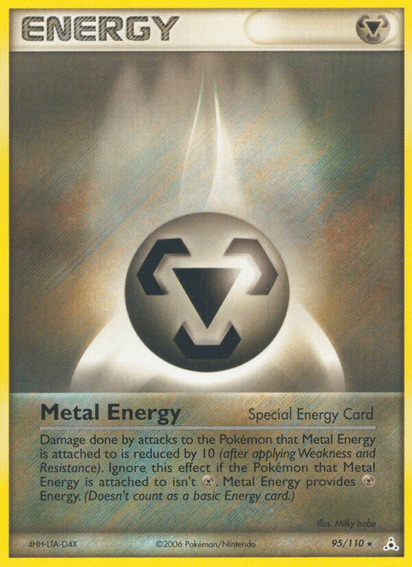Carta Metal Energy 95/110 do set Holon Phantoms — Pokémon TCG | Bynx