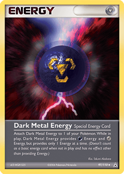 Dark Metal Energy 97/110 — Holon Phantoms