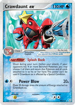 Crawdaunt ex 99/110 — Holon Phantoms
