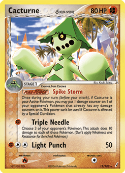 Cacturne δ 15/100 — Crystal Guardians