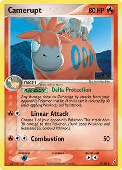 Camerupt 3/100 — Crystal Guardians