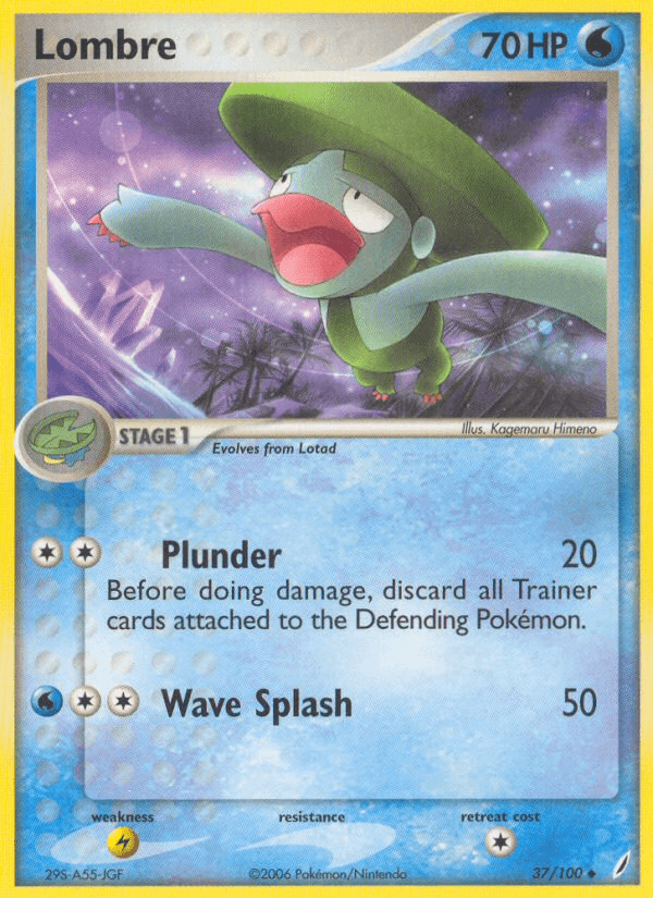 Carta Lombre 37/100 do set Crystal Guardians — Pokémon TCG | Bynx