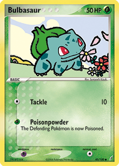 Bulbasaur 45/100 — Crystal Guardians
