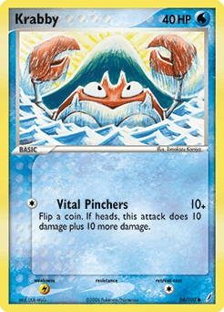 Krabby 54/100 — Crystal Guardians