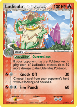 Ludicolo δ 6 — Crystal Guardians