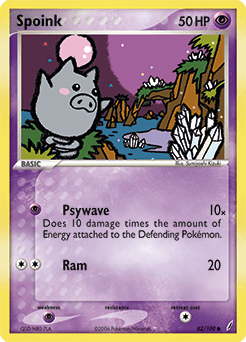 Spoink 62/100 — Crystal Guardians