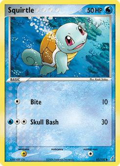 Squirtle 63/100 — Crystal Guardians