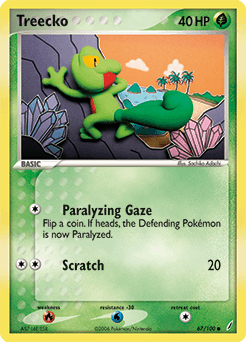 Treecko 67 — Crystal Guardians