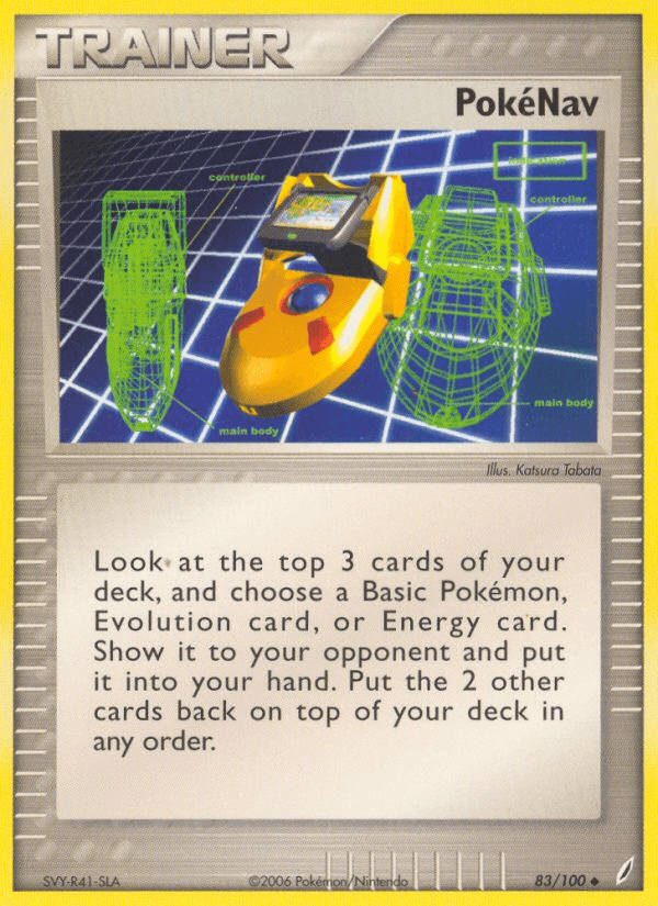 Carta PokéNav 83/100 do set Crystal Guardians — Pokémon TCG | Bynx