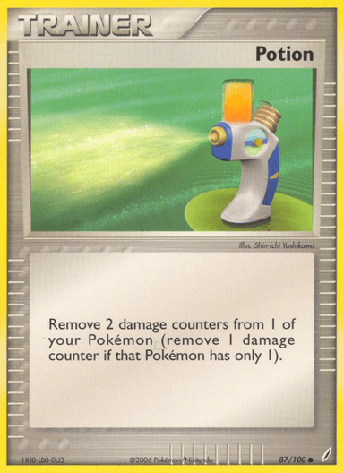 Carta Potion 87/100 do set Crystal Guardians — Pokémon TCG | Bynx
