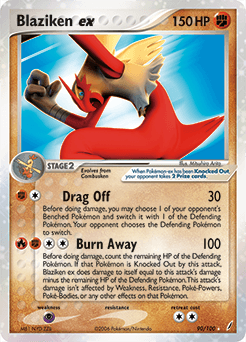 Blaziken ex 90 — Crystal Guardians