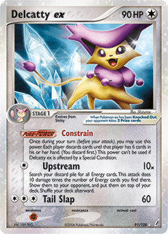 Delcatty ex 91/100 — Crystal Guardians