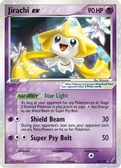 Jirachi ex 94 — Crystal Guardians
