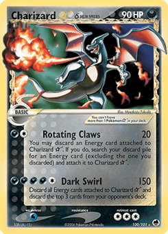 Charizard ★ δ 100 — Dragon Frontiers