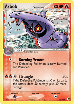 Arbok δ 13/101 — Dragon Frontiers